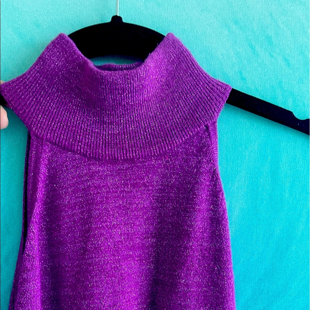 Selé sparkle ✨ sleeveless turtleneck, form fitting!!
